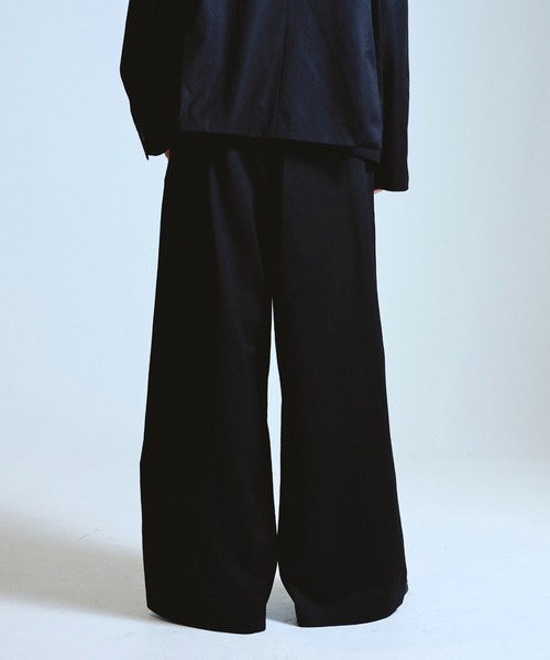 1tuck wide baggy slacks / 1タックワイドバギースラックス