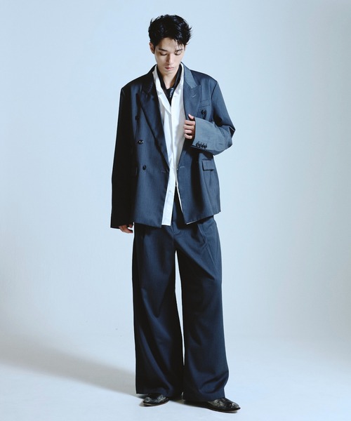 1tuck wide baggy slacks / 1タックワイドバギースラックス