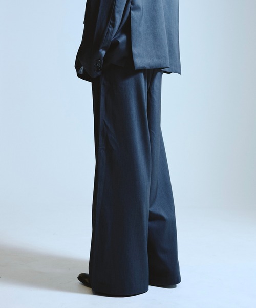 1tuck wide baggy slacks / 1タックワイドバギースラックス