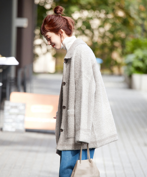 美品♡B.C STOCK ツイードジャケット オーバーサイズ ゆったり感