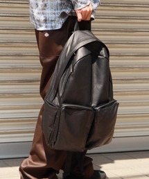 MR.OLIVE(~X^[I[u)MR.OLIVE/~X^[I[u WATERPROOF LIGHT LEATHER URBAN DAY PACK obNpbN(obNpbN/bN)