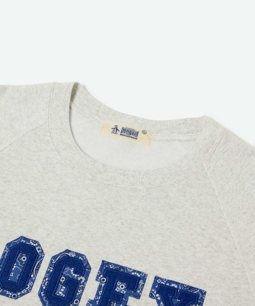 Penguin by Munsingwear（ペンギン バイ マンシングウェア）の「【BOGEY MAN】CREW NECK SWEAT SHIRT（スウェット・メンズ・グレー/ブラック・S/M/L/XL）」の4枚目の写真