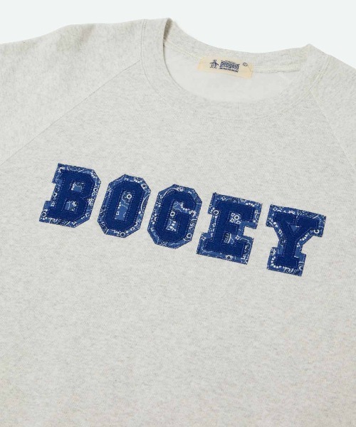 Penguin by Munsingwear（ペンギン バイ マンシングウェア）の「【BOGEY MAN】CREW NECK SWEAT SHIRT（スウェット・メンズ・グレー/ブラック・S/M/L/XL）」の5枚目の写真