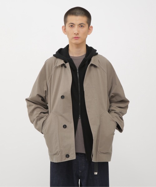 MHL.（エムエイチエル）の「PROOFED COTTON NYLON POPLIN