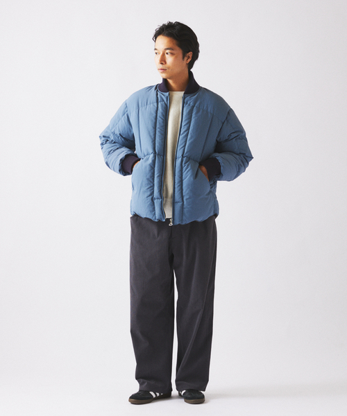 JOURNAL STANDARD relume（ジャーナルスタンダード　レリューム）の「TECH ”SOLOTEX(R)” コーデュロイ ウォッシャブル スクエア イージーパンツ（スラックス・メンズ・ブラウン/ナチュラル/チャコールグレー/カーキ/ブラック・LARGE/MEDIUM）」の7枚目の写真