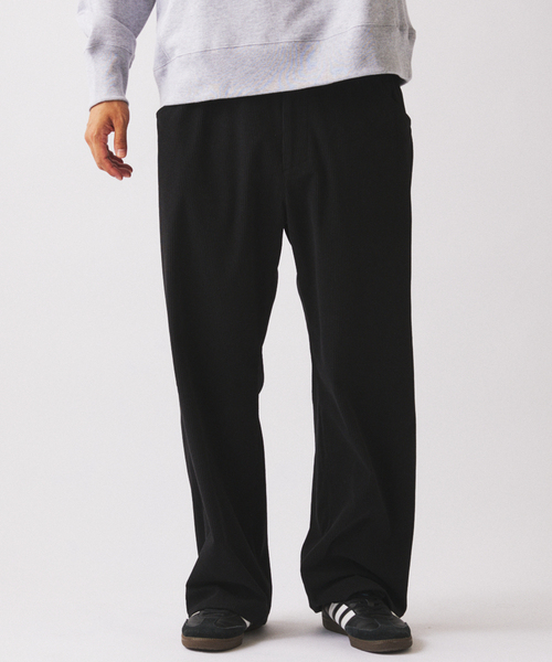 JOURNAL STANDARD relume（ジャーナルスタンダード　レリューム）の「TECH ”SOLOTEX(R)” コーデュロイ ウォッシャブル スクエア イージーパンツ（スラックス・メンズ・ブラウン/ナチュラル/チャコールグレー/カーキ/ブラック・LARGE/MEDIUM）」の14枚目の写真