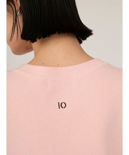 emmi（エミ）の「【ONLINE限定カラー】emmiロゴミラノリブトップス（Tシャツ/カットソー・レディース・ホワイト/ブラウン/ピンク/その他・F）」の9枚目の写真