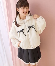 Amourire girl | リボンライン フェイクファーブルゾン(ブルゾン)