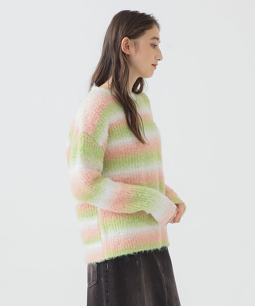 NAMACHEKO グラデーションニット グラデーション ニット (手洗い可)（ニット/セーター）｜B:MING by