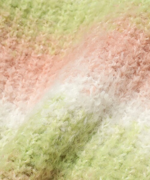 B:MING by BEAMS（ビーミングバイビームス）の「グラデーション ニット (手洗い可)（ニット/セーター・レディース・ケリーグリーン/パープル/ブルー・ONE SIZE）」の15枚目の写真