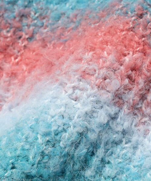 B:MING by BEAMS（ビーミングバイビームス）の「グラデーション ニット (手洗い可)（ニット/セーター・レディース・ケリーグリーン/パープル/ブルー・ONE SIZE）」の20枚目の写真