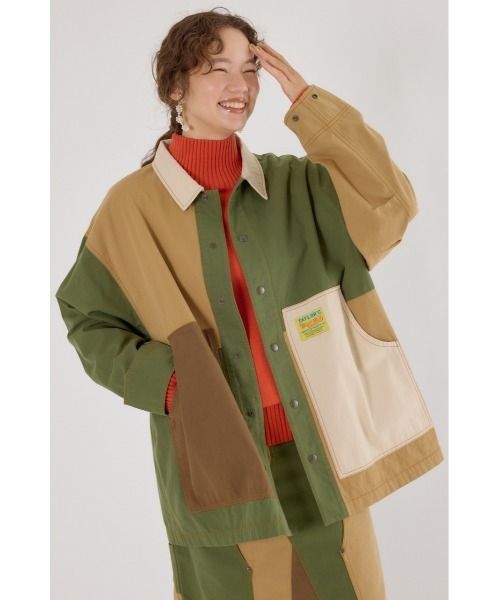 RODEO CROWNS WIDE BOWL（ロデオクラウンズワイドボウル）の「アクティブジャケット（その他アウター・レディース・ホワイト系その他/ベージュ系その他/ブルー系その他・FREE）」の9枚目の写真