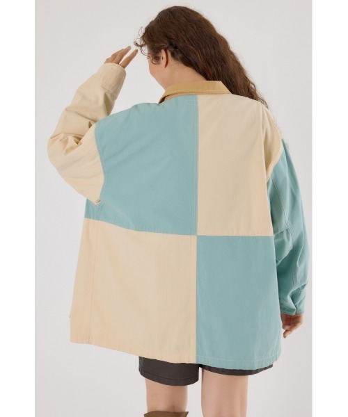 RODEO CROWNS WIDE BOWL（ロデオクラウンズワイドボウル）の「アクティブジャケット（その他アウター・レディース・ホワイト系その他/ベージュ系その他/ブルー系その他・FREE）」の6枚目の写真