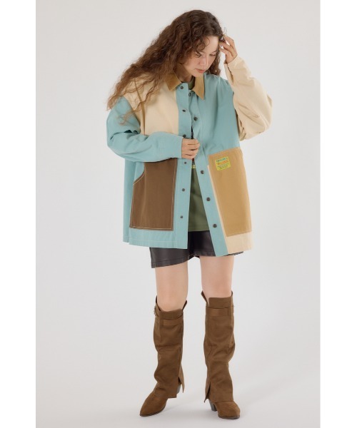 RODEO CROWNS WIDE BOWL（ロデオクラウンズワイドボウル）の「アクティブジャケット（その他アウター・レディース・ホワイト系その他/ベージュ系その他/ブルー系その他・FREE）」の7枚目の写真