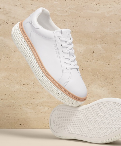 COLE HAAN(コールハーン)の「グランドプロ コート スカイウィーブ womens(スニーカー・レディース・ホワイト・5.5/6/7/7.5/5/6.5/8.5/8)」の1枚目の写真