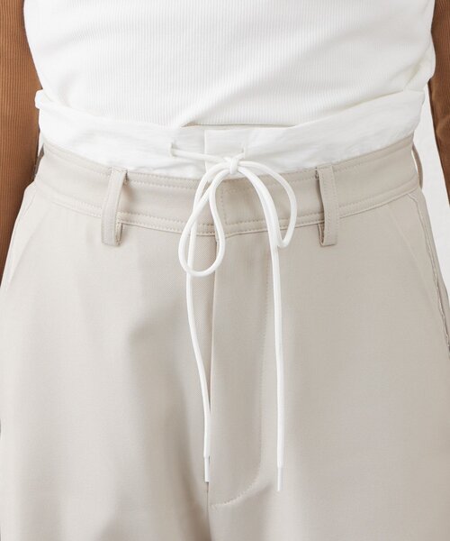 mline（エムライン）の「[mline]レイヤード スラックス（その他パンツ・レディース・チャコールグレー/ベージュ/ブラウン・1/2）」の12枚目の写真