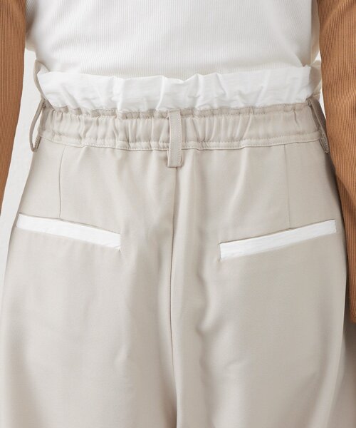 mline（エムライン）の「[mline]レイヤード スラックス（その他パンツ・レディース・チャコールグレー/ベージュ/ブラウン・1/2）」の13枚目の写真