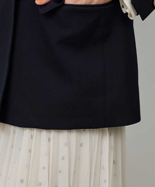 ROPE'(ロペ)の「ストレッチ金ボタンブレザージャケット(テーラードジャケット・レディース・ネイビー・36/38)」の20枚目の写真