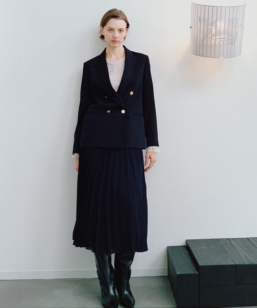 ストレッチ金ボタンブレザージャケット（テーラードジャケット）｜ROPE