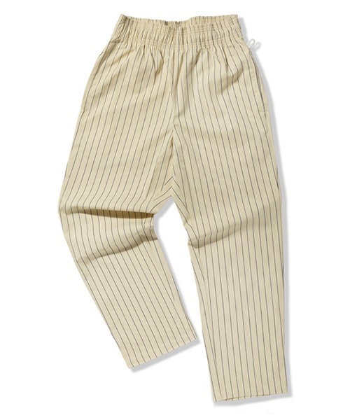 COOKMAN（クックマン）の「Cookman クックマン シェフパンツ Chef Pants Semiwide Herringbone Stripe Cream（その他パンツ・メンズ・オフホワイト・MEDIUM/LARGE）」の16枚目の写真