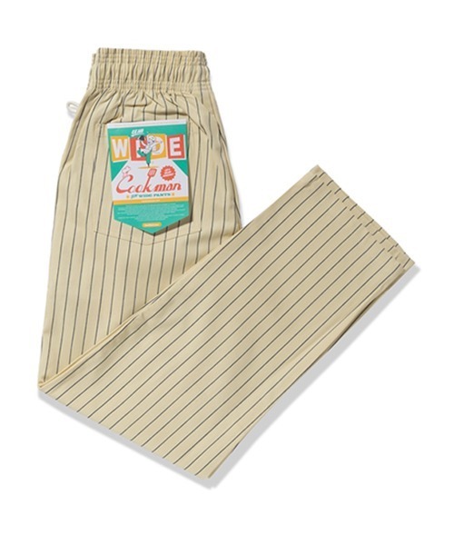 COOKMAN（クックマン）の「Cookman クックマン シェフパンツ Chef Pants Semiwide Herringbone Stripe Cream（その他パンツ・メンズ・オフホワイト・MEDIUM/LARGE）」の10枚目の写真
