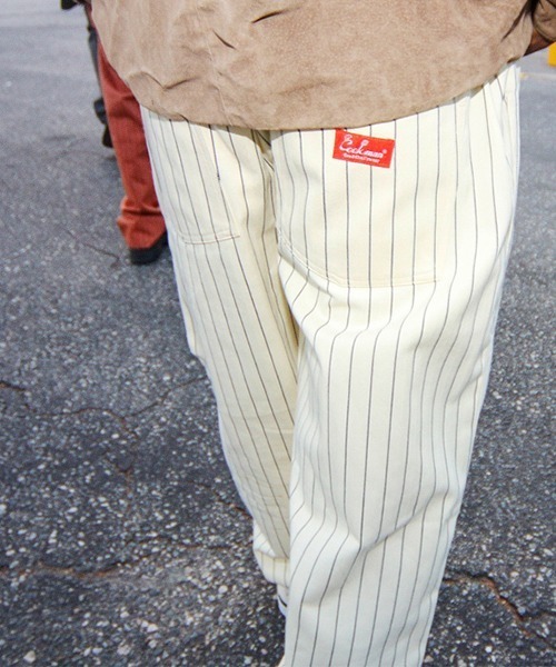 COOKMAN（クックマン）の「Cookman クックマン シェフパンツ Chef Pants Semiwide Herringbone Stripe Cream（その他パンツ・メンズ・オフホワイト・MEDIUM/LARGE）」の11枚目の写真