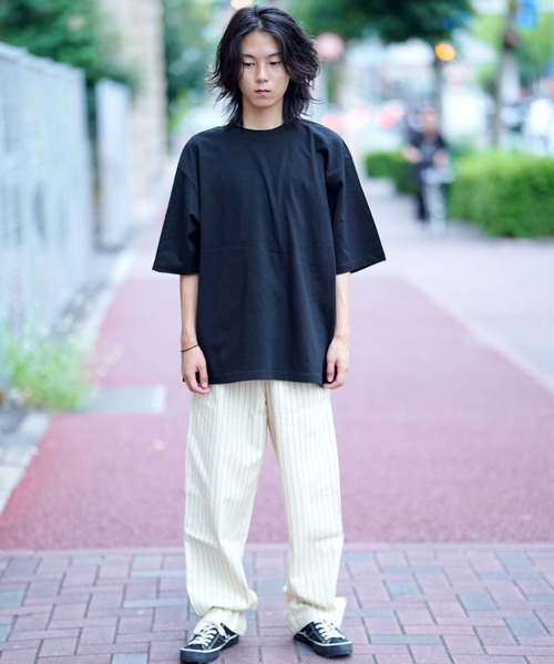 COOKMAN（クックマン）の「Cookman クックマン シェフパンツ Chef Pants Semiwide Herringbone Stripe Cream（その他パンツ・メンズ・オフホワイト・MEDIUM/LARGE）」の20枚目の写真