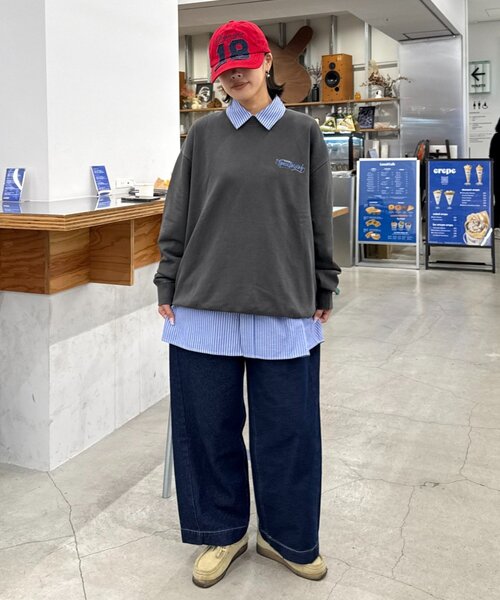 セール】【ユニセックス】SUITCH RECORDビックシルエット加工