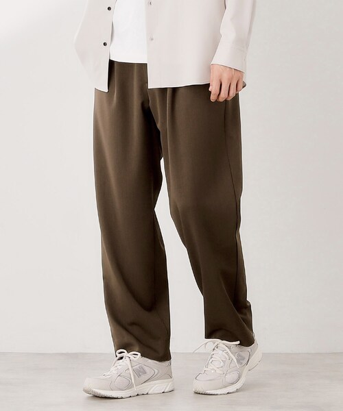 THE SHOP TK (ザ ショップ ティーケー )の「セミワイドイージーパンツ【洗濯機OK】(その他パンツ・メンズ・ブラウン系その他/ダークグレー/ブラウン系その他2/チャコールグレー・04/03/02)」の3枚目の写真