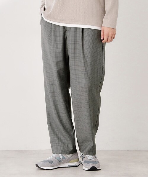 THE SHOP TK (ザ ショップ ティーケー )の「セミワイドイージーパンツ【洗濯機OK】(その他パンツ・メンズ・ブラウン系その他/ダークグレー/ブラウン系その他2/チャコールグレー・04/03/02)」の2枚目の写真