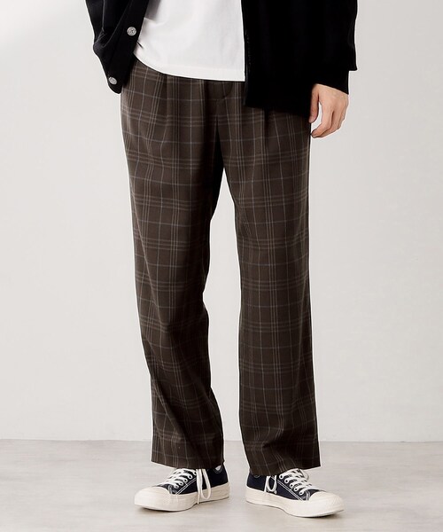 THE SHOP TK (ザ ショップ ティーケー )の「セミワイドイージーパンツ【洗濯機OK】(その他パンツ・メンズ・ブラウン系その他/ダークグレー/ブラウン系その他2/チャコールグレー・04/03/02)」の4枚目の写真