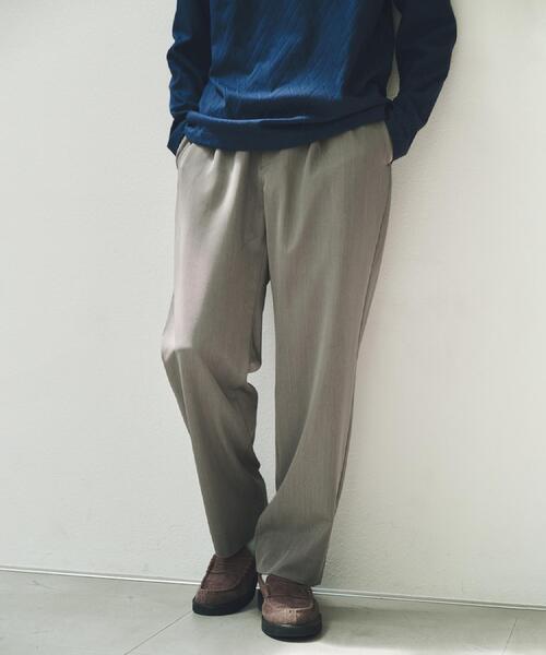 THE SHOP TK (ザ ショップ ティーケー )の「セミワイドイージーパンツ【洗濯機OK】(その他パンツ・メンズ・ブラウン系その他/ダークグレー/ブラウン系その他2/チャコールグレー・04/03/02)」の5枚目の写真