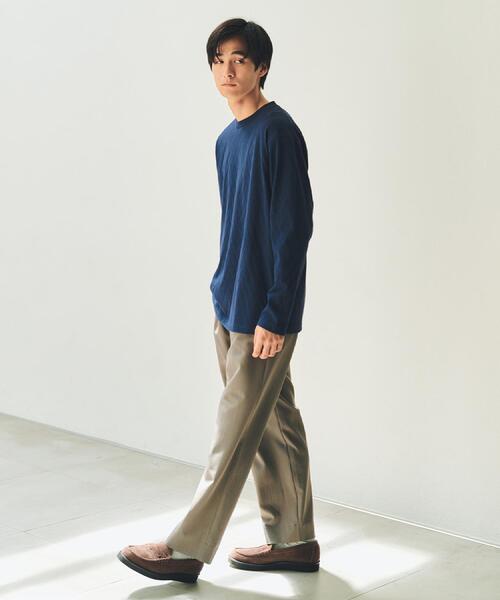 THE SHOP TK (ザ ショップ ティーケー )の「セミワイドイージーパンツ【洗濯機OK】(その他パンツ・メンズ・ブラウン系その他/ダークグレー/ブラウン系その他2/チャコールグレー・04/03/02)」の7枚目の写真