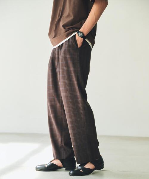 THE SHOP TK (ザ ショップ ティーケー )の「セミワイドイージーパンツ【洗濯機OK】(その他パンツ・メンズ・ブラウン系その他/ダークグレー/ブラウン系その他2/チャコールグレー・04/03/02)」の18枚目の写真