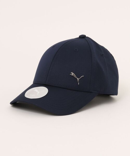 PUMA（プーマ）の「《PUMA》ESS ﾒﾀﾙ ﾌﾟｰﾏ ｷｬｯﾄ BB（キャップ・キッズ・ブラック/ライトブルー/ピンク/ネイビー・M/S）」の4枚目の写真