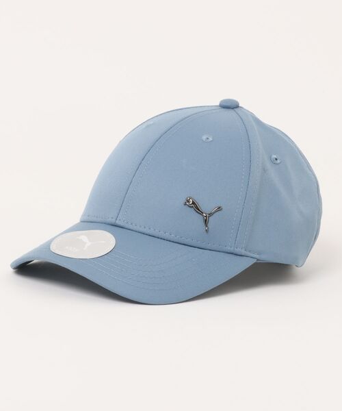 PUMA（プーマ）の「《PUMA》ESS ﾒﾀﾙ ﾌﾟｰﾏ ｷｬｯﾄ BB（キャップ・キッズ・ブラック/ライトブルー/ピンク/ネイビー・M/S）」の3枚目の写真