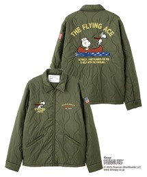 AVIREX(ABbNX)́sAVIREX × PEANUTStQUILTING JACKET "FLYING ACE" / LgWPbg "tCOG[X" / s[ibc / ABbNX(~^[WPbg)