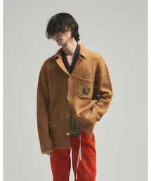 BED J.W. FORD（ベッドフォード）の「C-open collar（カーディガン/ボレロ）」