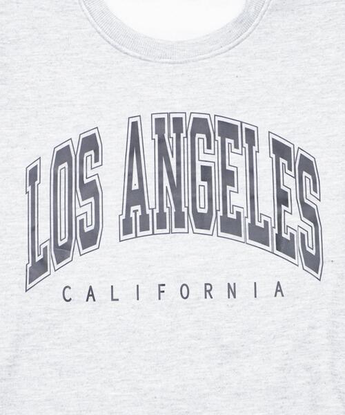 WOND（ウォンド）の「WOND/LOSANGELESプルオーバー（スウェット・レディース・杢グレー/ブラック・FREE）」の15枚目の写真