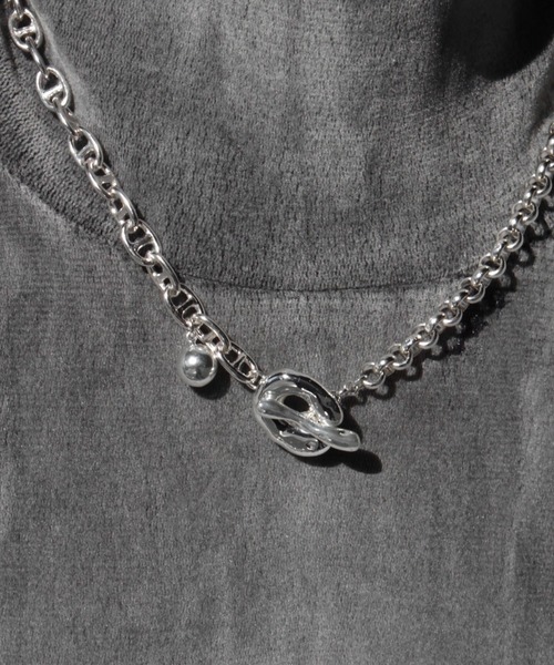 Soierie(ソワリー)の「オーナメント ネックレス / Ornaments necklace(ネックレス・レディース・シルバー/シルバー×ゴールド/ゴールド・FREE)」の9枚目の写真