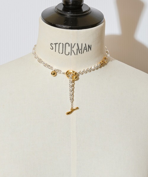 Soierie(ソワリー)の「オーナメント ネックレス / Ornaments necklace(ネックレス・レディース・シルバー/シルバー×ゴールド/ゴールド・FREE)」の11枚目の写真