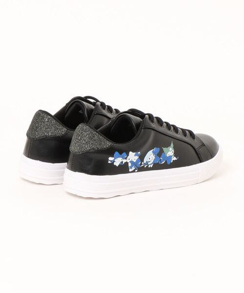 sanrio（サンリオ）の「【SANRIO】サンリオキャラクターズ コートタイプスニーカー（スニーカー・レディース・ブラック/ホワイト・S/M/L/LL）」の3枚目の写真