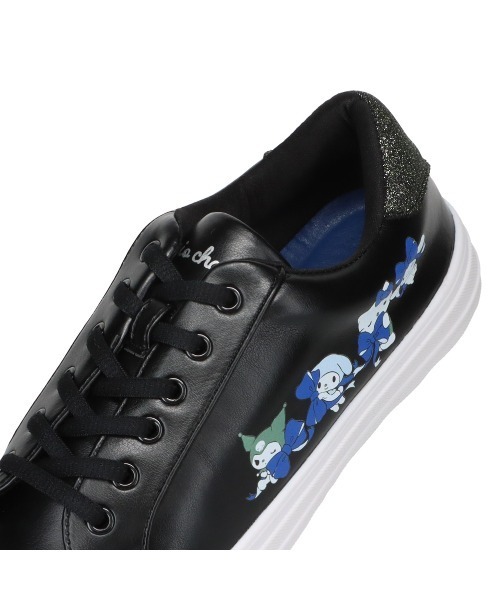 sanrio（サンリオ）の「【SANRIO】サンリオキャラクターズ コートタイプスニーカー（スニーカー・レディース・ブラック/ホワイト・S/M/L/LL）」の12枚目の写真