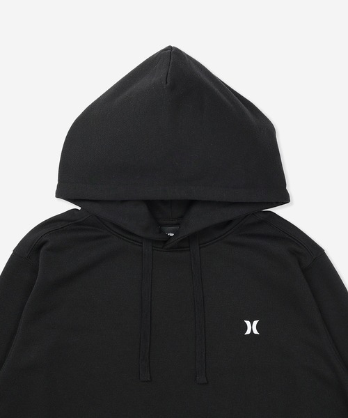Hurley （ハーレー）の「【Hurley:ハーレー】バックプリントスウェットフーディー　プルオーバーパーカー　吸水速乾　SWEAT BFW HOODIE（パーカー・メンズ・ブラック/ブラウン・SMALL/MEDIUM/LARGE/X-LARGE）」の3枚目の写真