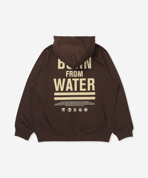 Hurley （ハーレー）の「【Hurley:ハーレー】バックプリントスウェットフーディー　プルオーバーパーカー　吸水速乾　SWEAT BFW HOODIE（パーカー・メンズ・ブラック/ブラウン・SMALL/MEDIUM/LARGE/X-LARGE）」の10枚目の写真