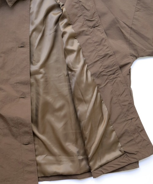 Crisp（クリスプ）の「ステンカラーミドルコート（ステンカラーコート・レディース・ブラウン/ブラック・FREE）」の18枚目の写真