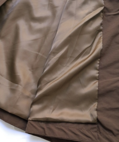 Crisp（クリスプ）の「ステンカラーミドルコート（ステンカラーコート・レディース・ブラウン/ブラック・FREE）」の19枚目の写真