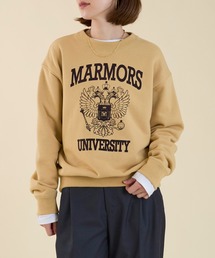 MICA & DEAL POETSOFA スウェット ホワイト ディストーテッドツーサイドスウェット(トップス)｜LOVELESS