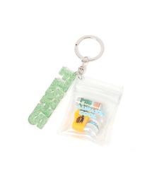 niko and...(ニコアンド)の【Fishs Eddy(フィッシュエディ)】ラメアクリルキーリング(キーホルダー)