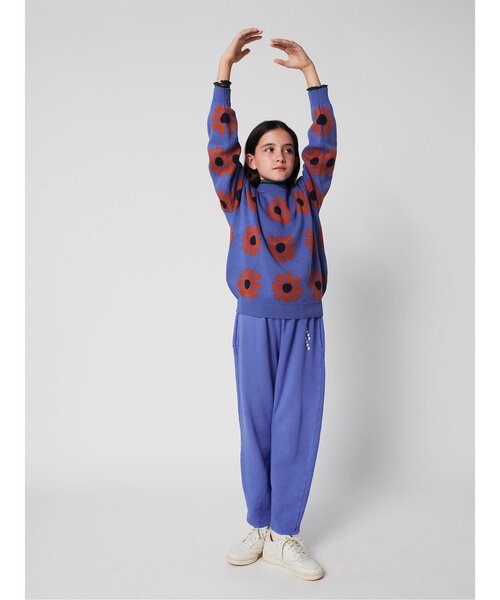 BOBO CHOSES（ボボショーズ）の「Bobo Choses jogging長パンツ【キッズ】（スウェットパンツ・キッズ・パープル・100/110/120/130/140）」の2枚目の写真